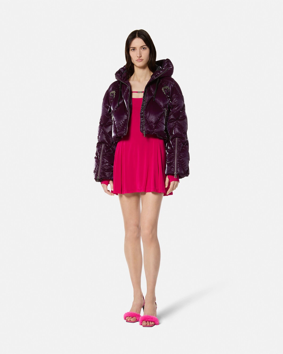 Baroque Buckle Puffer Jacket - 2