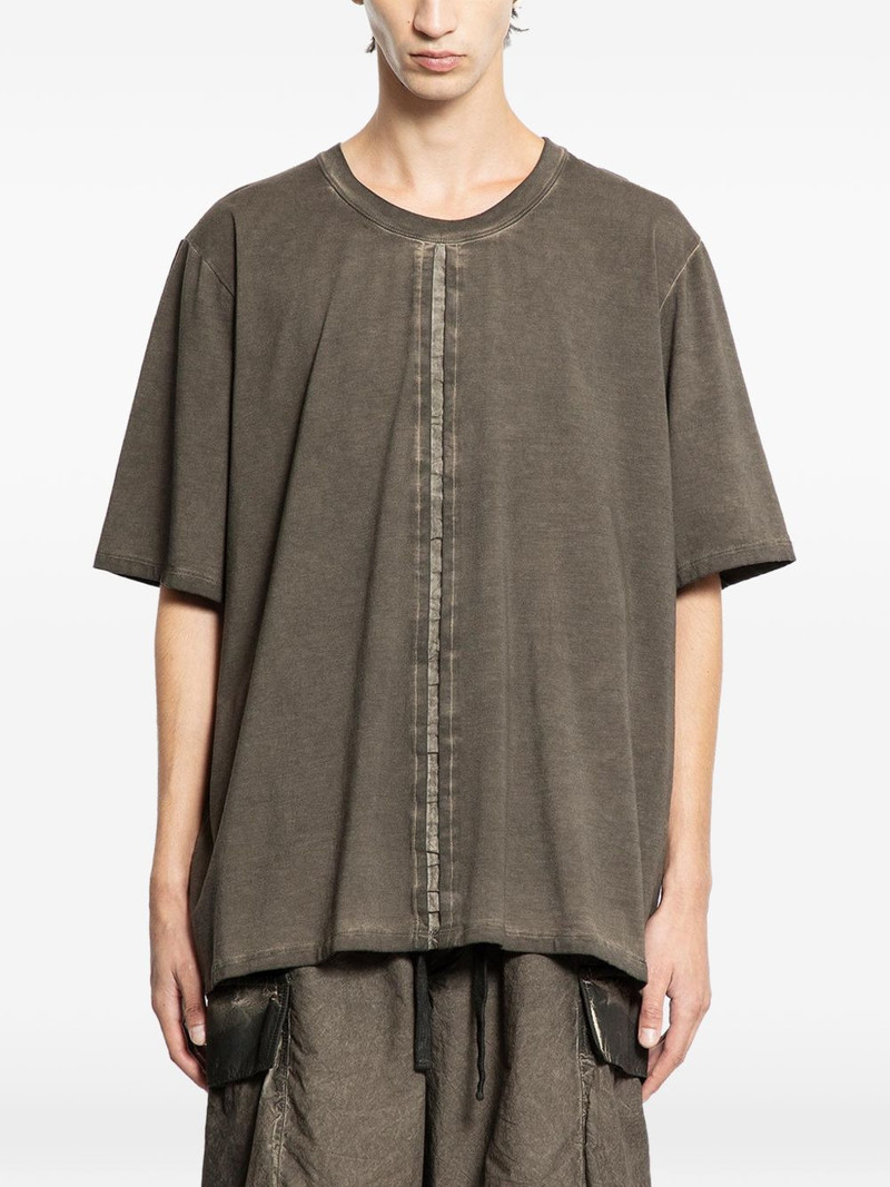 seam-detail T-shirt 1