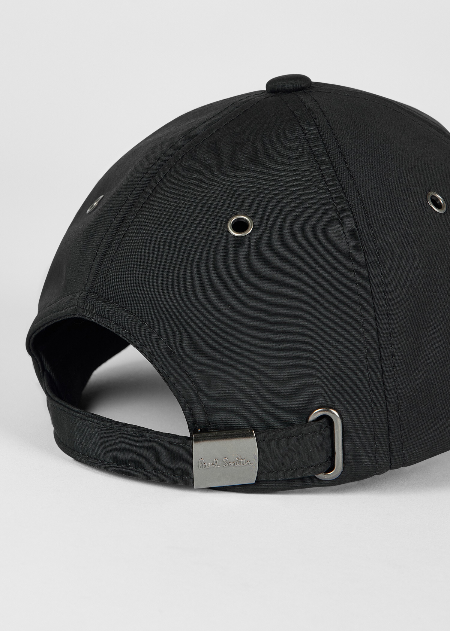 Black 'Artist Stitch' Baseball Cap - 3