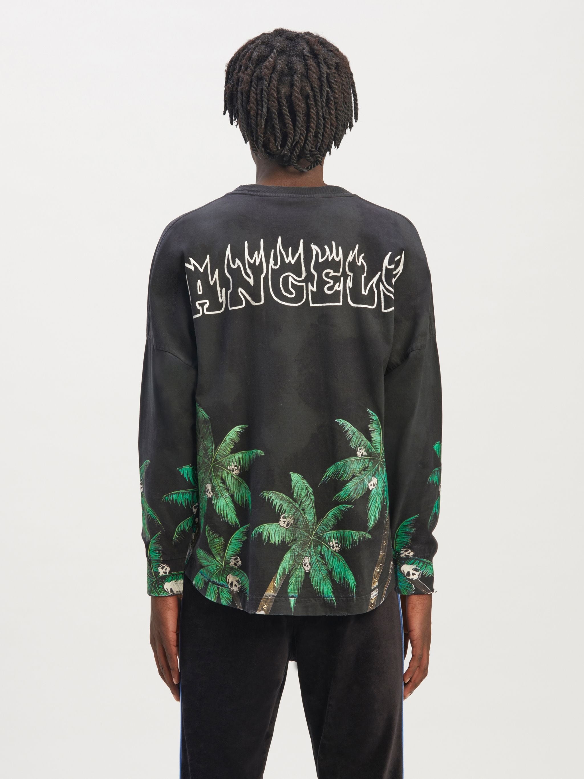 Palms&skull Over T-shirt - 5