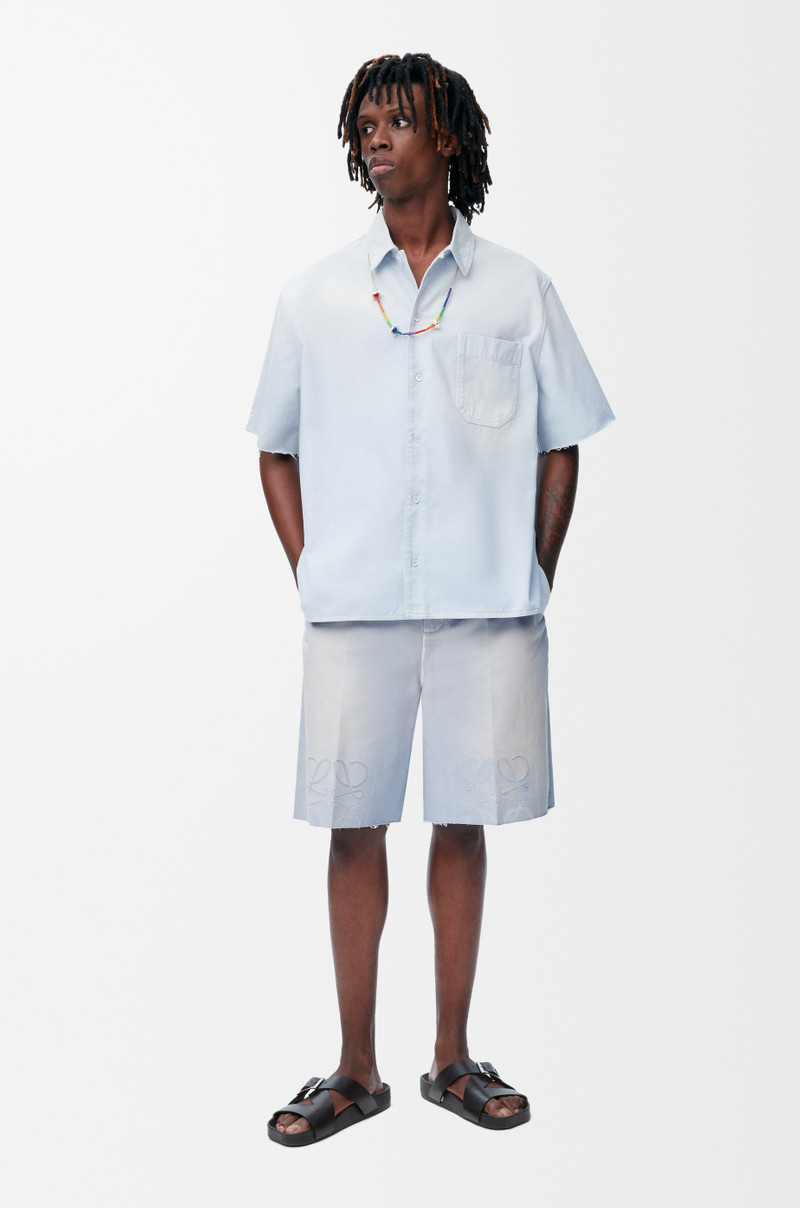 Loewe Anagram shorts in cotton outlook