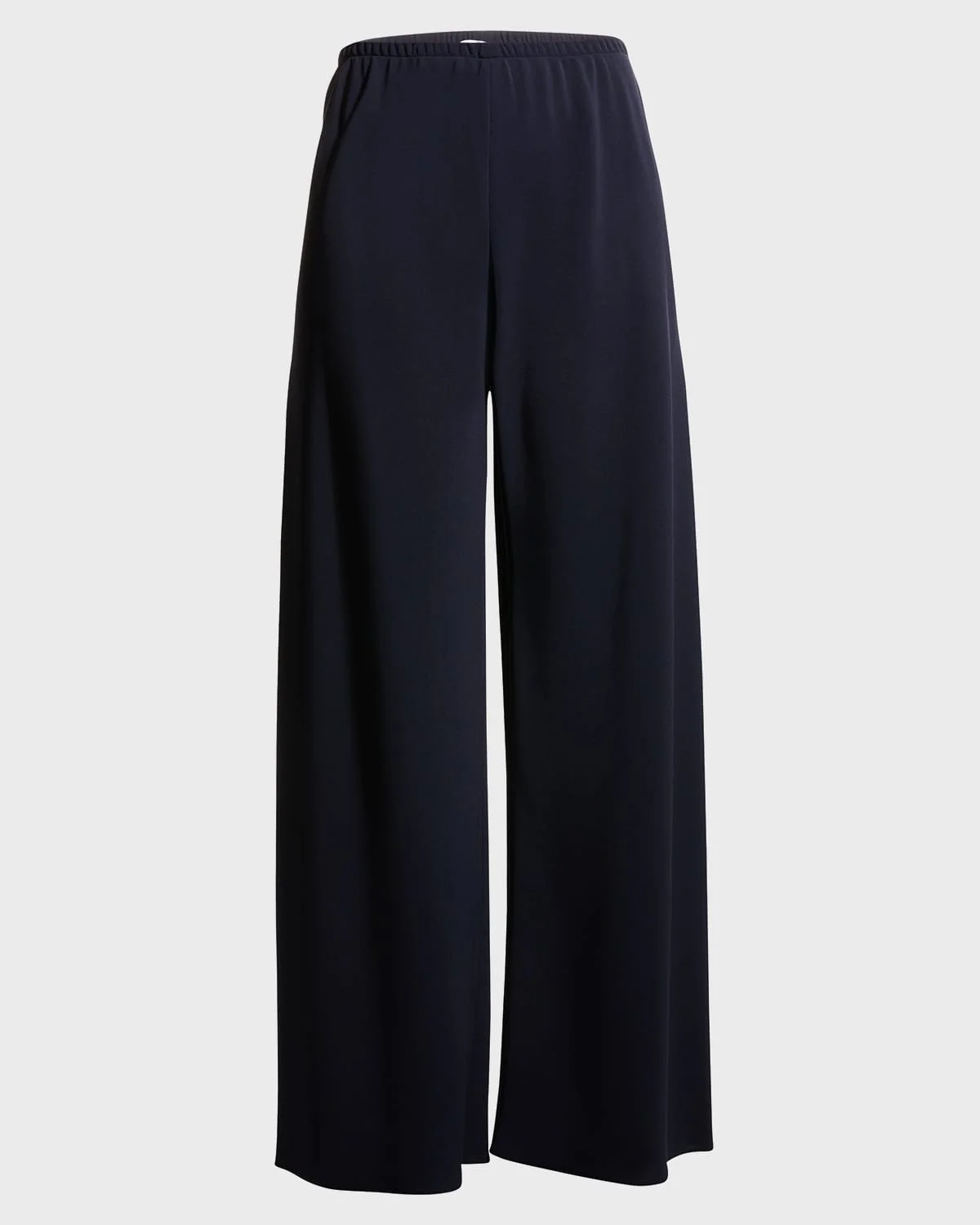 Gala Wide-Leg Crepe Pants - 1