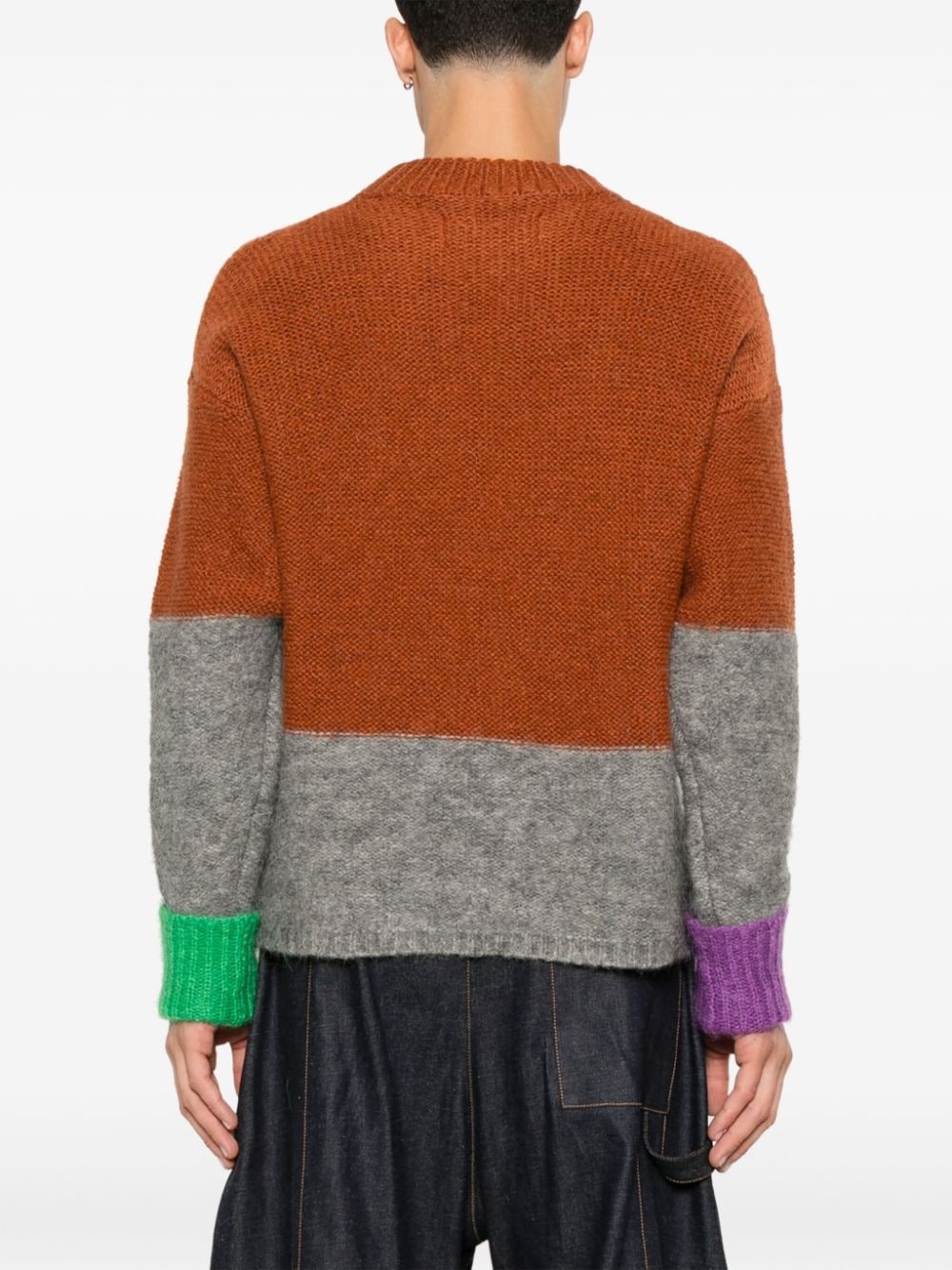 skull intarsia-knit sweater - 5