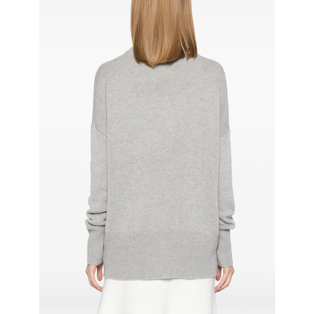 Lisa Yang Grey Knitwear - Jumpers Women - 3