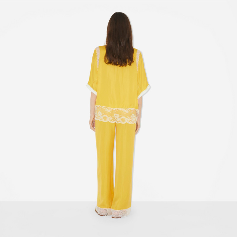 Satin Wide-leg Trousers 4