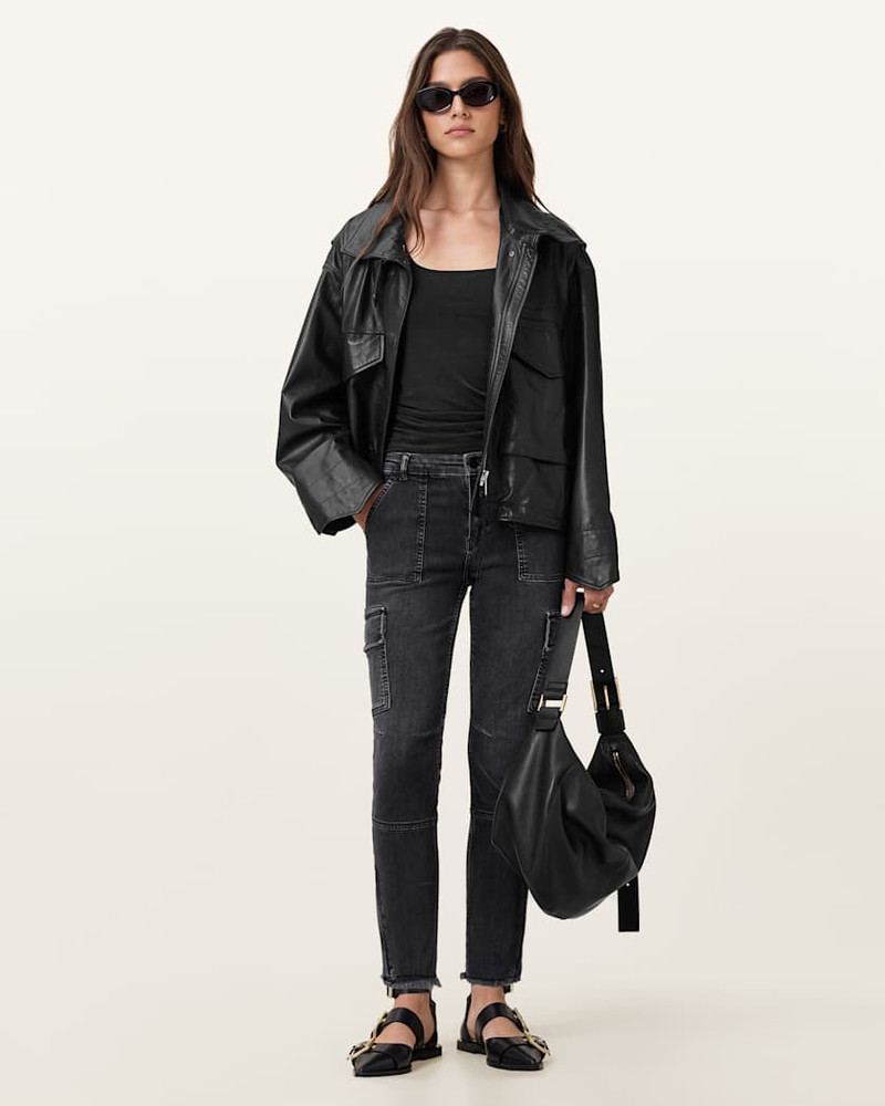 DURAN SKINNY DENIM CARGO JEANS 5