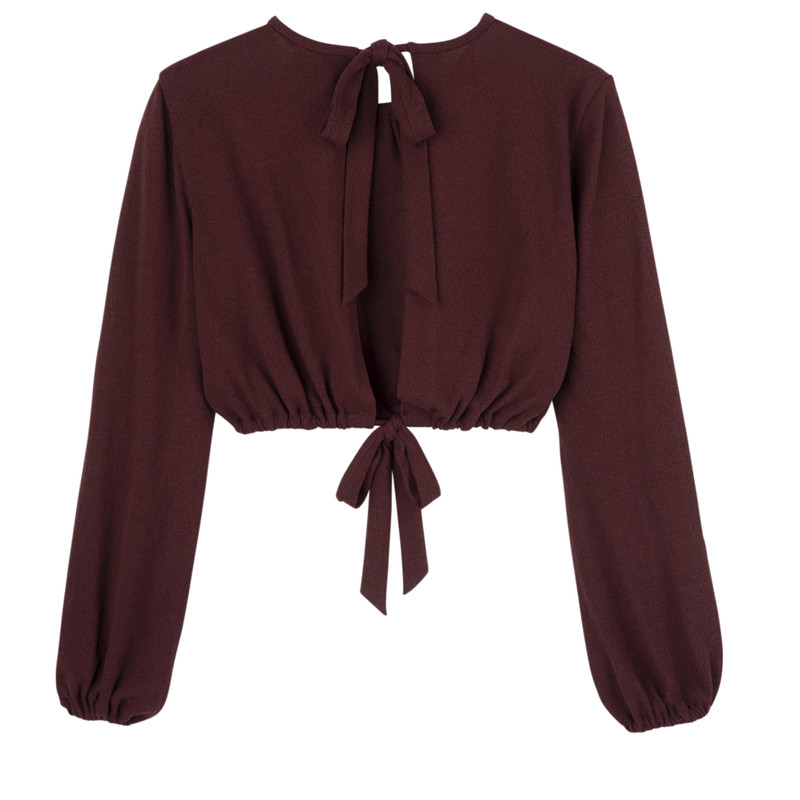 Longchamp Top Burgundy - OTHER outlook