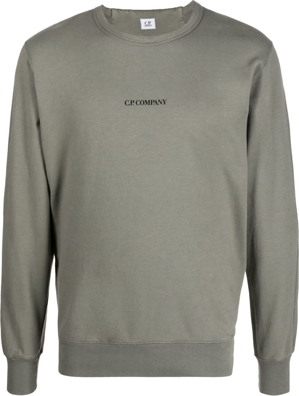 logo-print crew-neck sweatshirt - 1