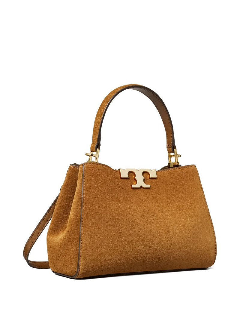 mini Eleanor suede satchel bag 3