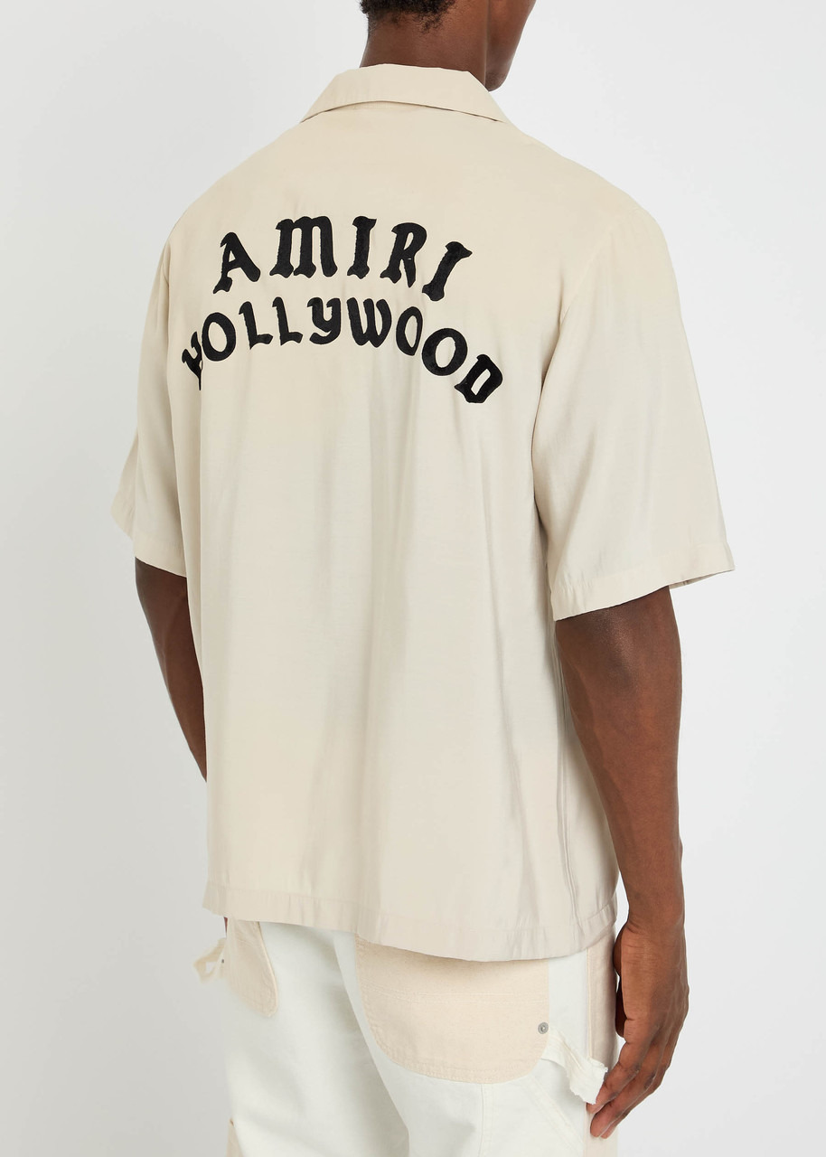 Amiri Hollywood Embroidered Woven Shirt - 3