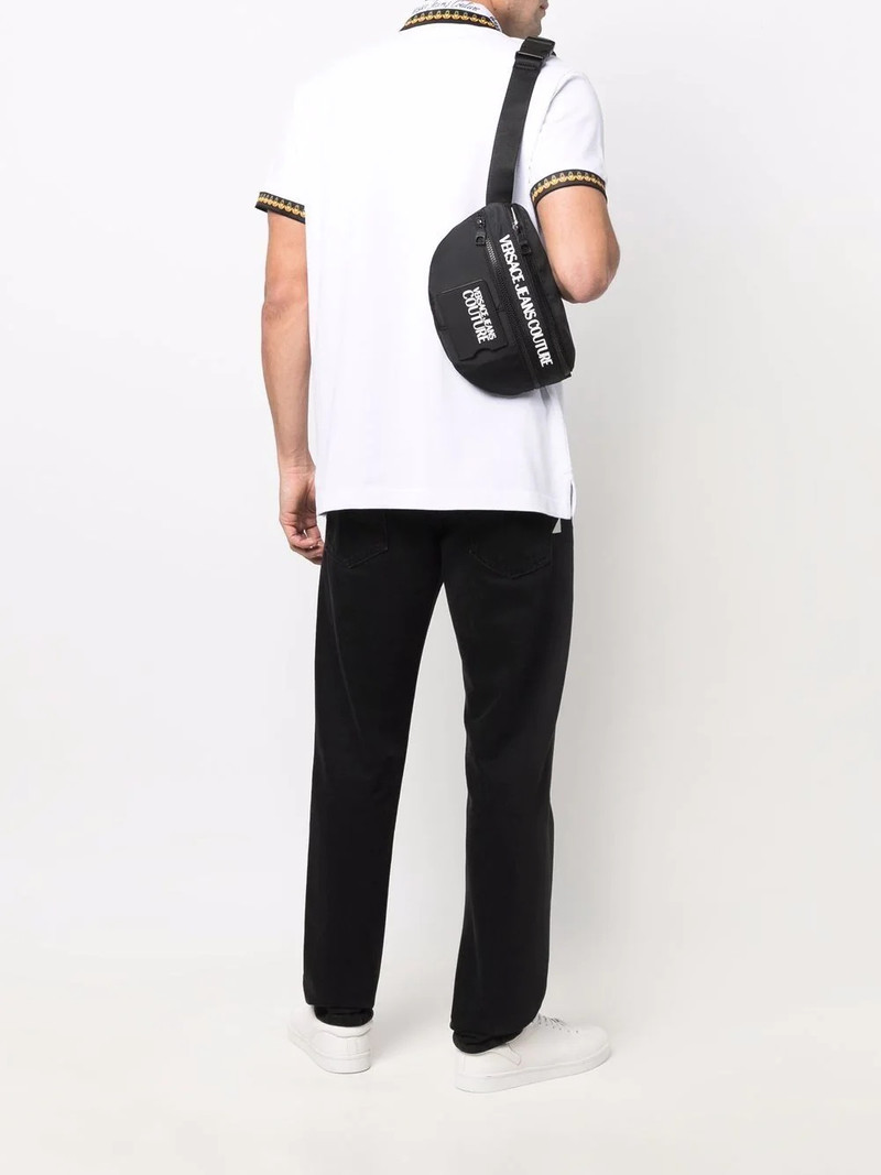 VERSACE JEANS COUTURE logo-print belt bag outlook