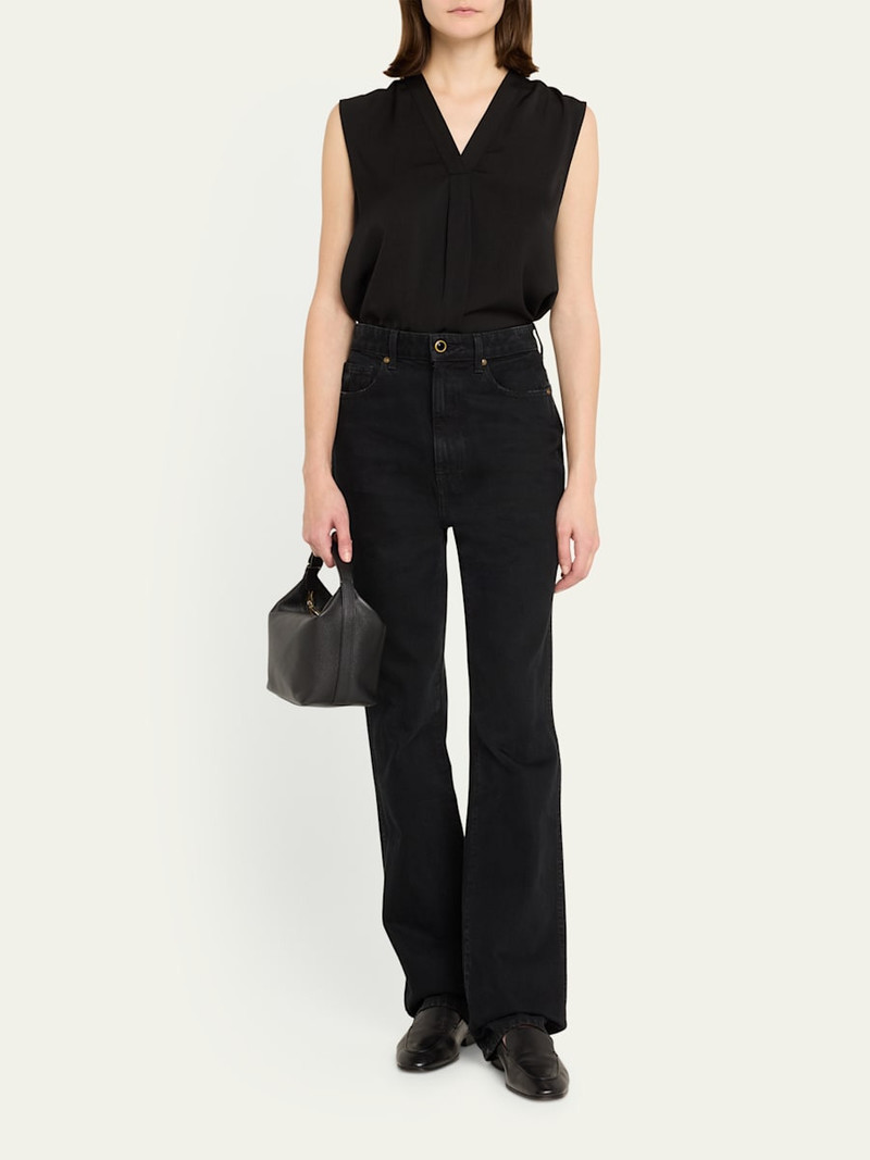 Mochi Pouch Calfskin Top-Handle Bag 5