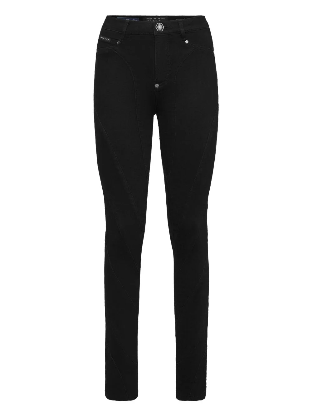 high-waist skinny-cut leggings - 1