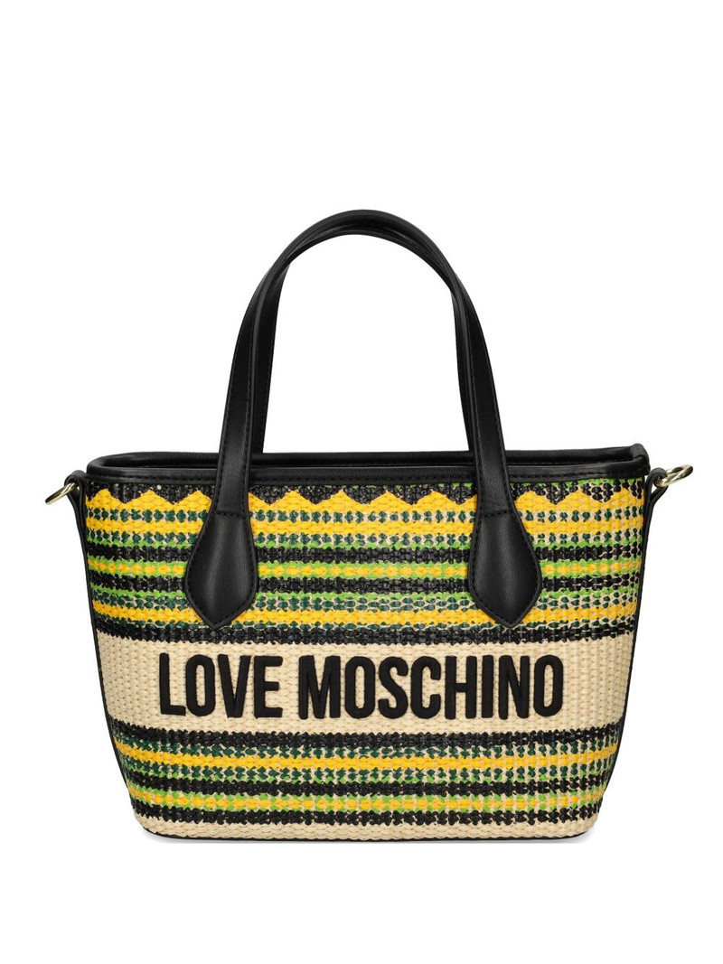 striped tote bag 1