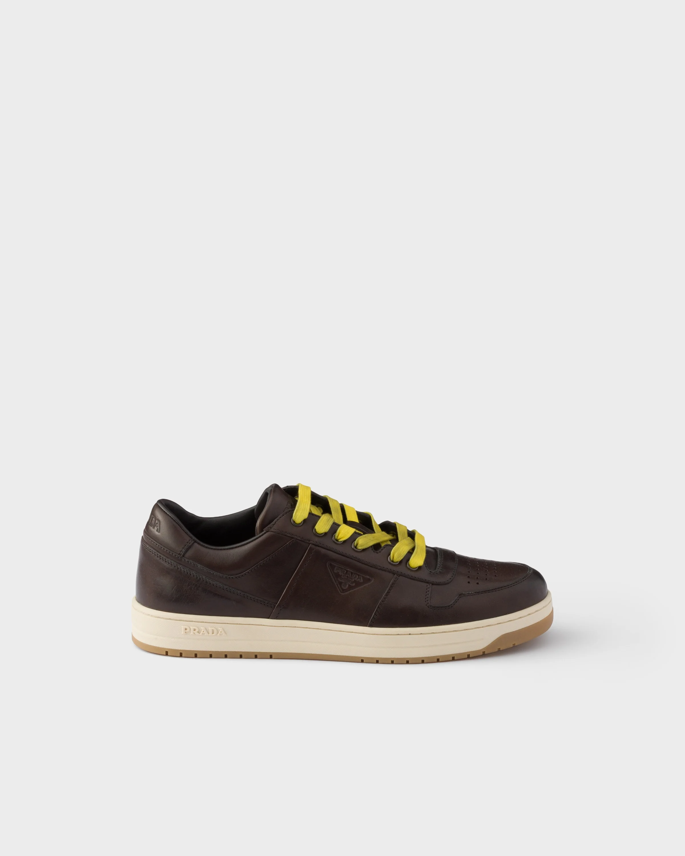 Downtown aged leather sneakers - 1