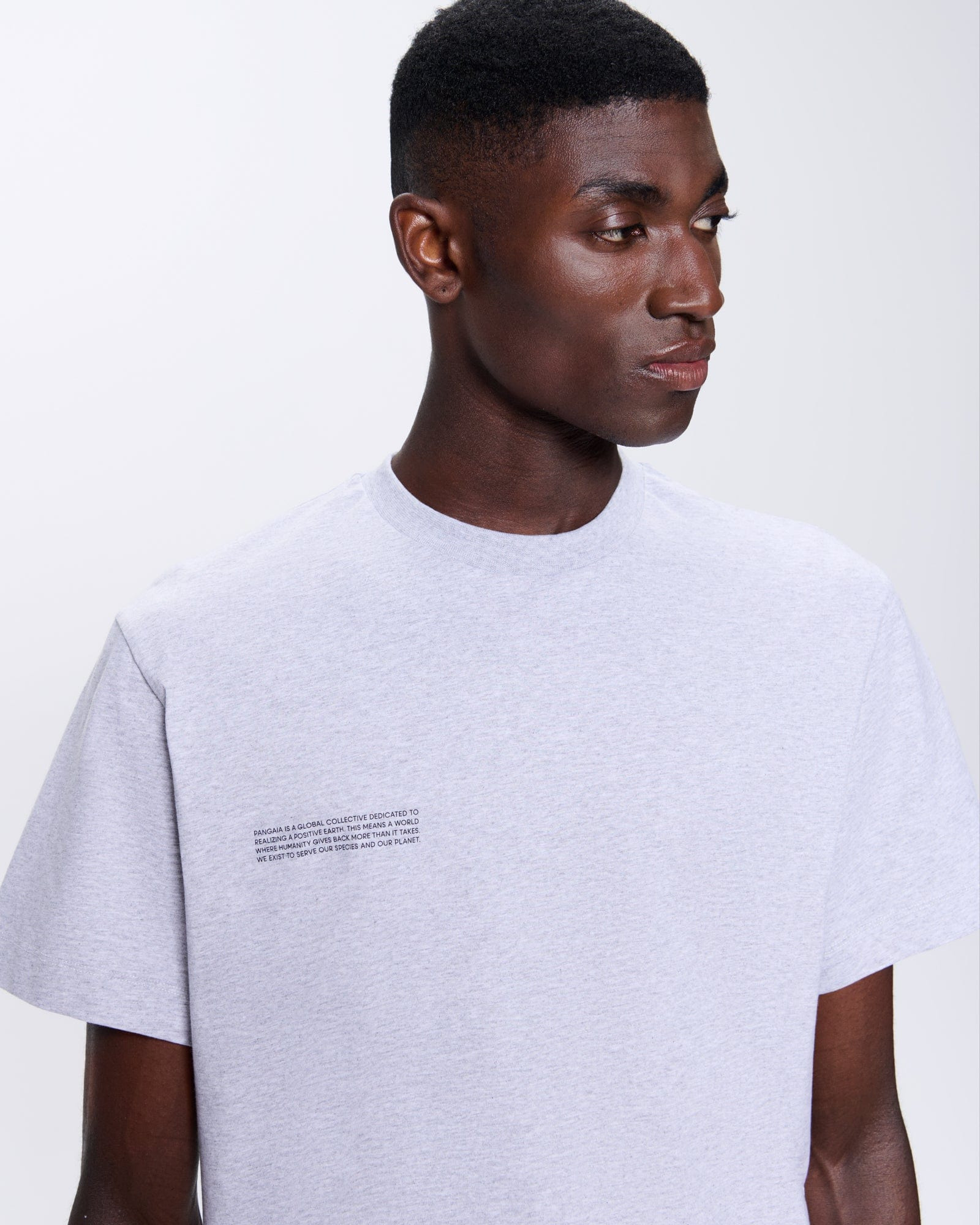 Mens 365 Midweight T-Shirt - Grey-Marl - 4