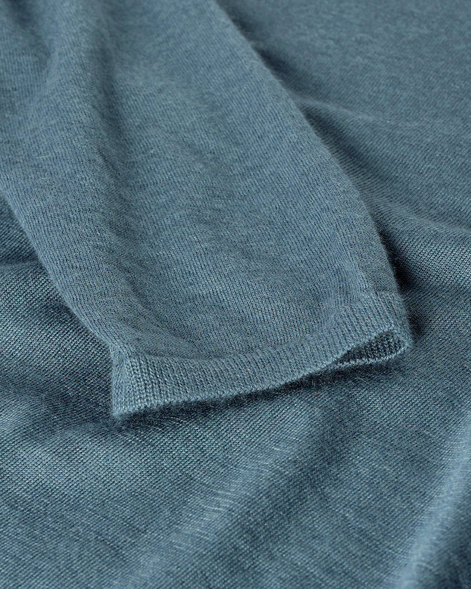 Superfine Cashmere Green Jumper - 6