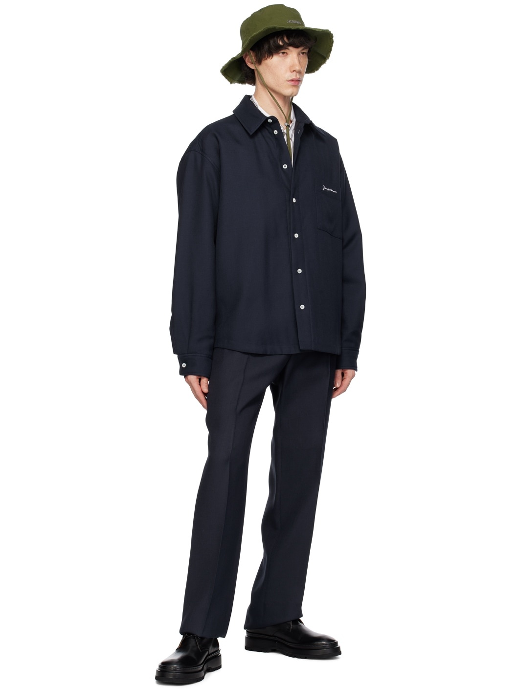Navy 'Le pantalon Melo' Trousers - 4