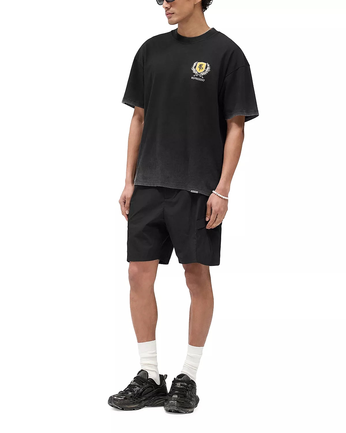 Crest Oversized Fit Graphic Tee - 3