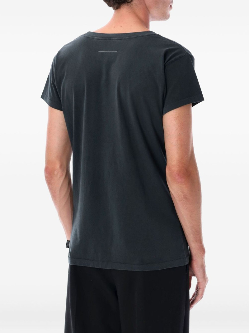 MM6 Maison Margiela star-appliqué crew-neck T-shirt outlook