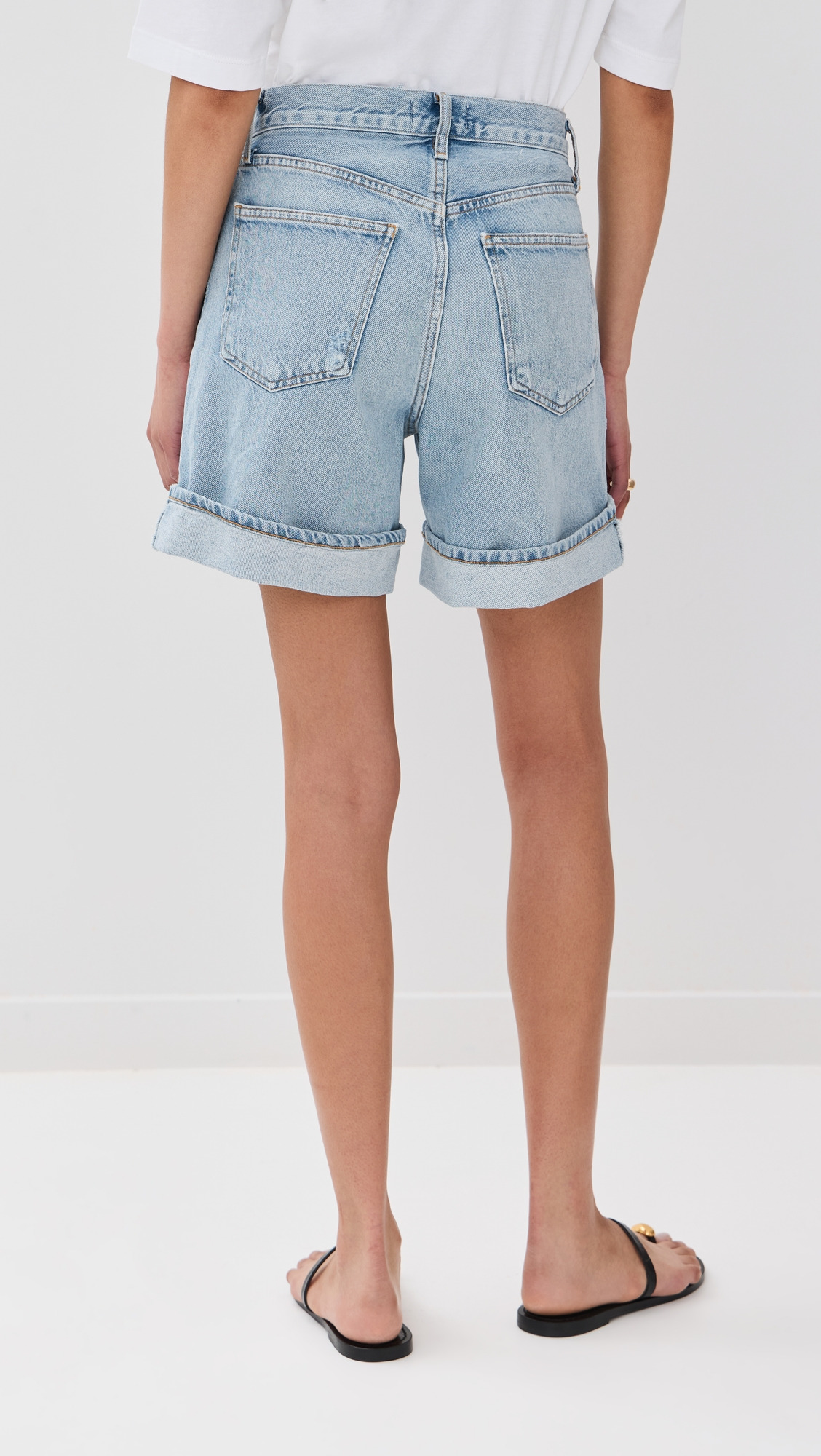 Dame Shorts: High Rise Baggy Cuff - 2