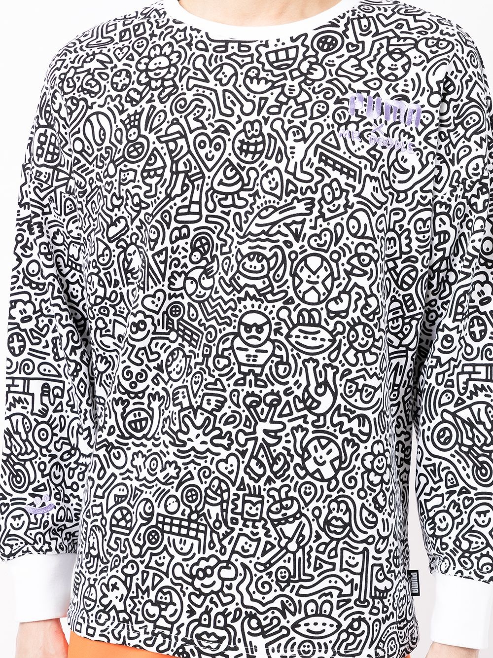 x Mr Doodle crewneck sweatshirt - 5