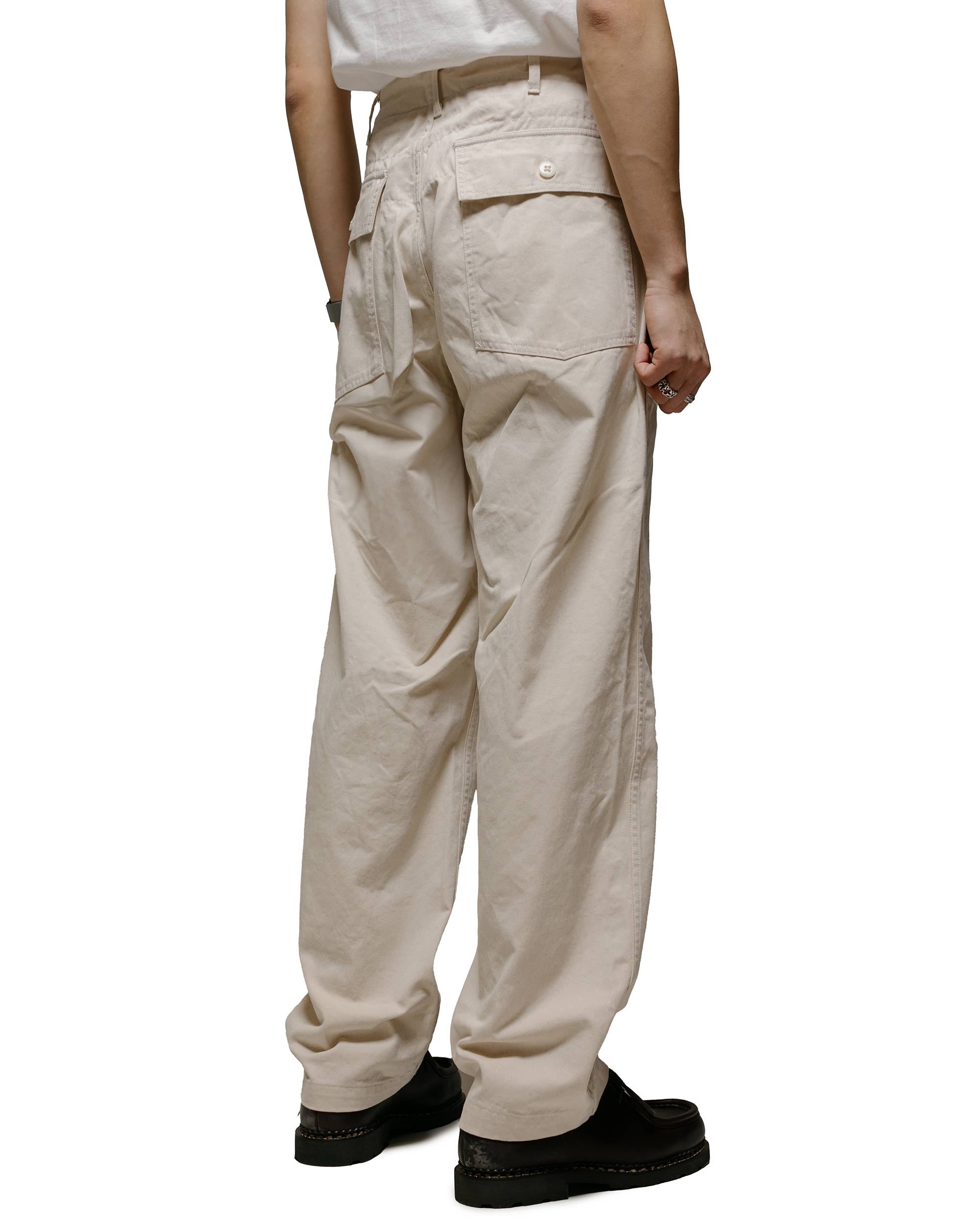 Fatigue Pant Natural Chino Twill - 3