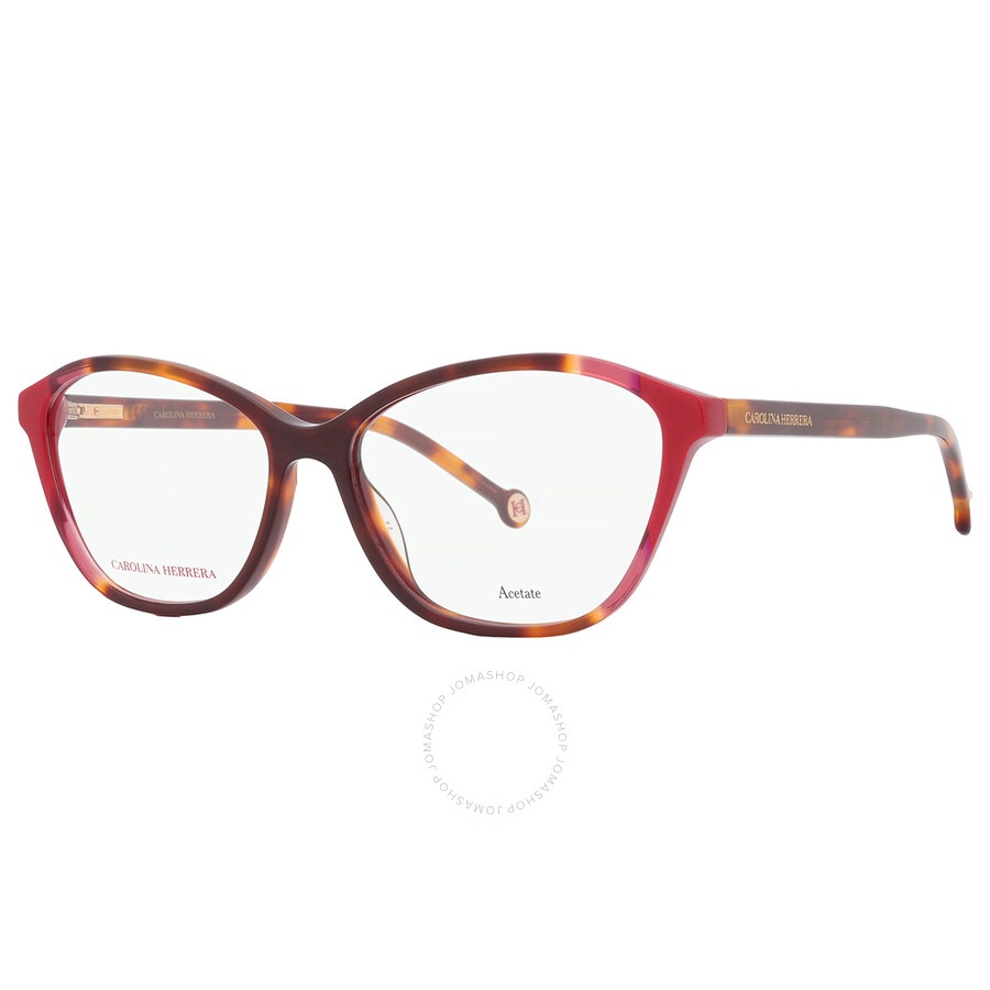 Carolina Herrera Demo Cat Eye Ladies Eyeglasses HER 0122 0O63 55 - 3