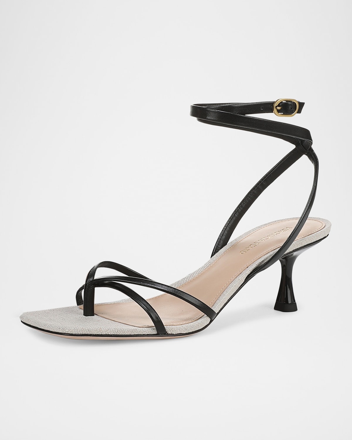 Caterina Leather Sandals - 5