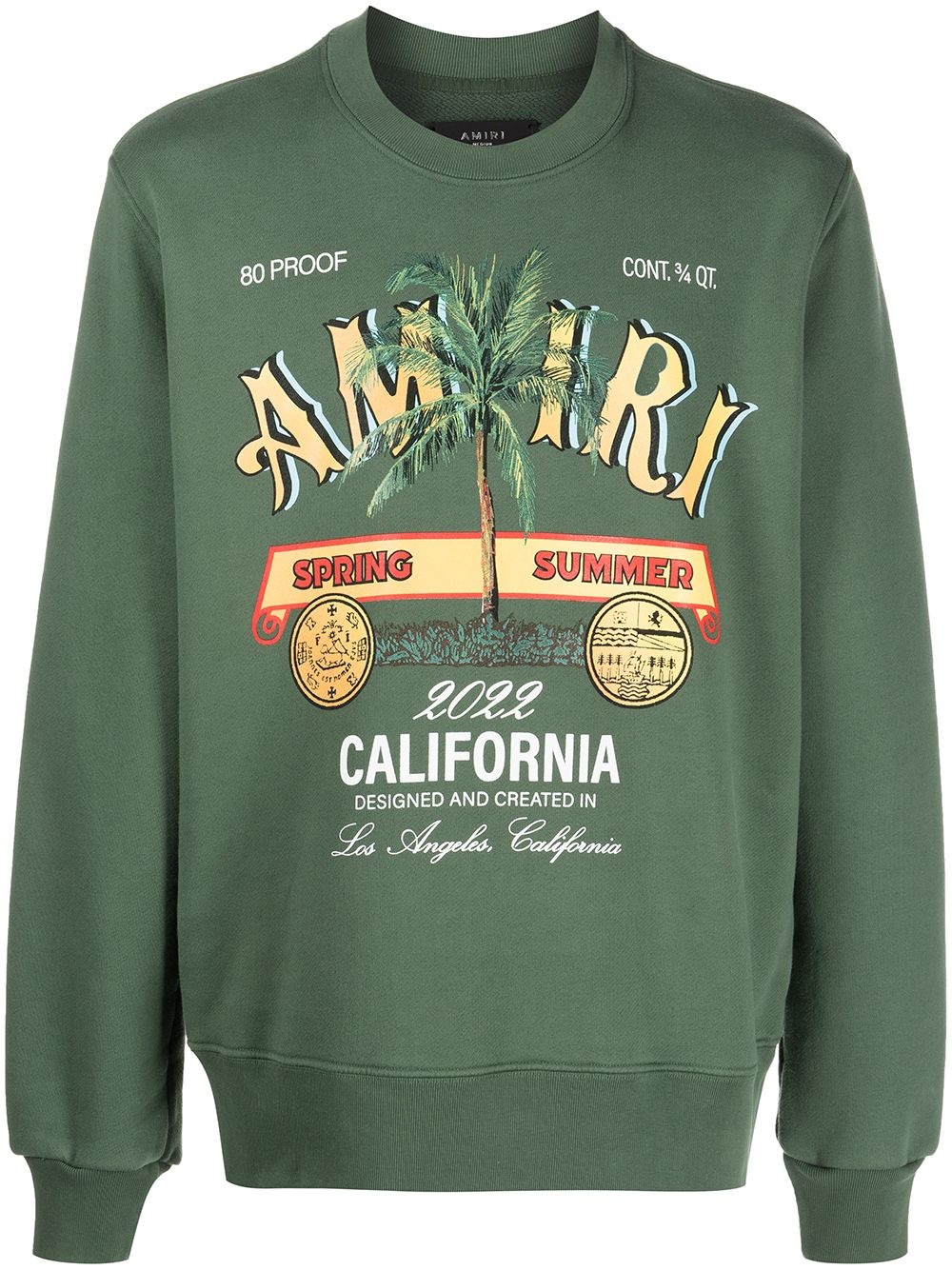 Rum Label crew neck sweatshirt - 1