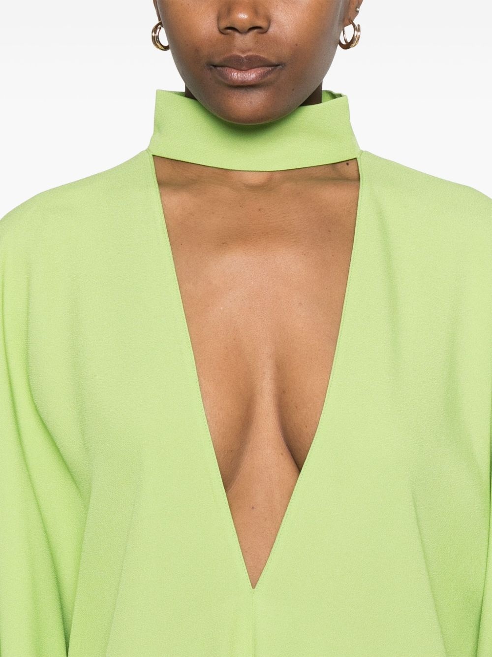 crepe kaftan - 5