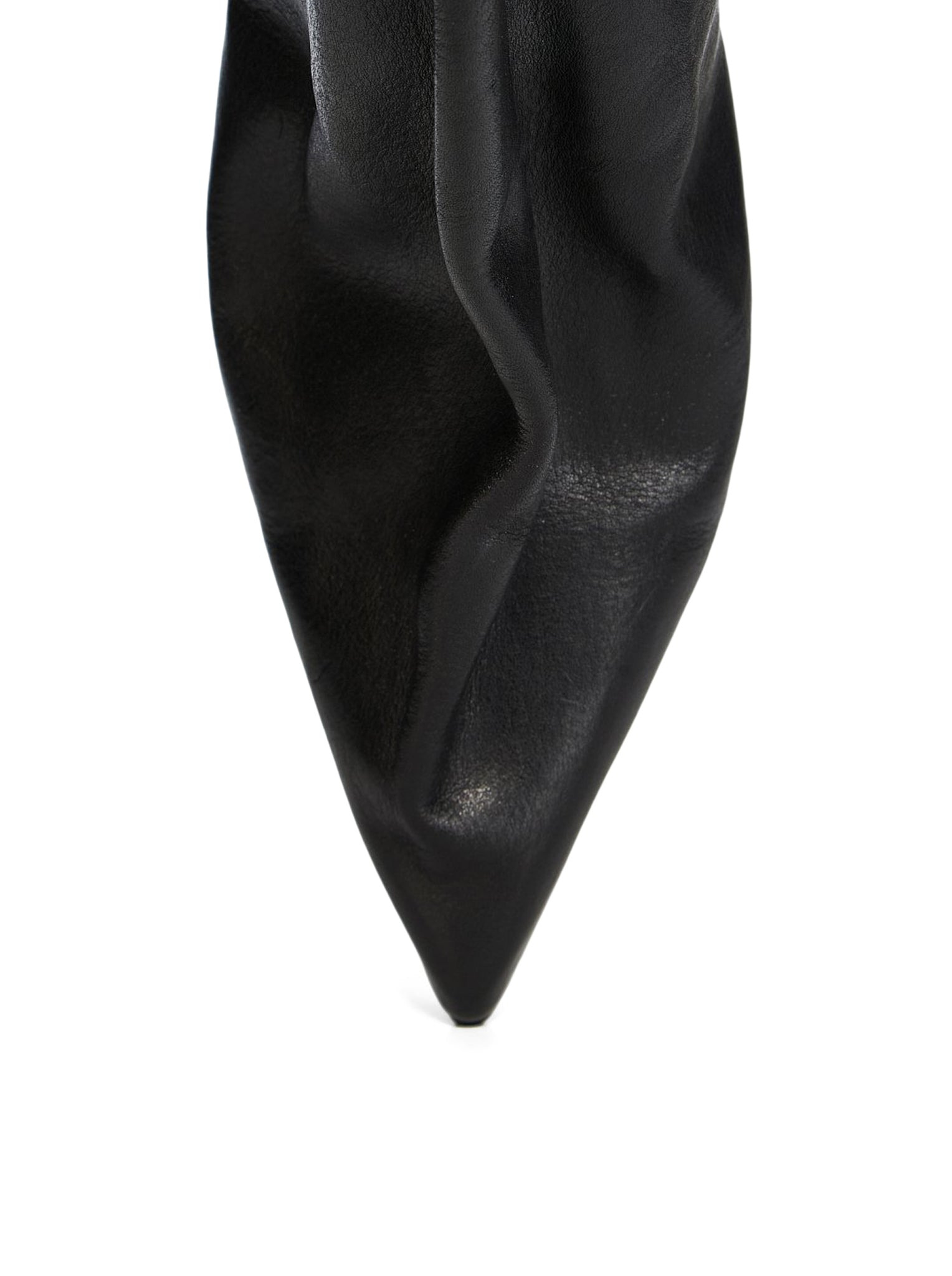 ANKLE TACO LEATHER BOOTS - 6
