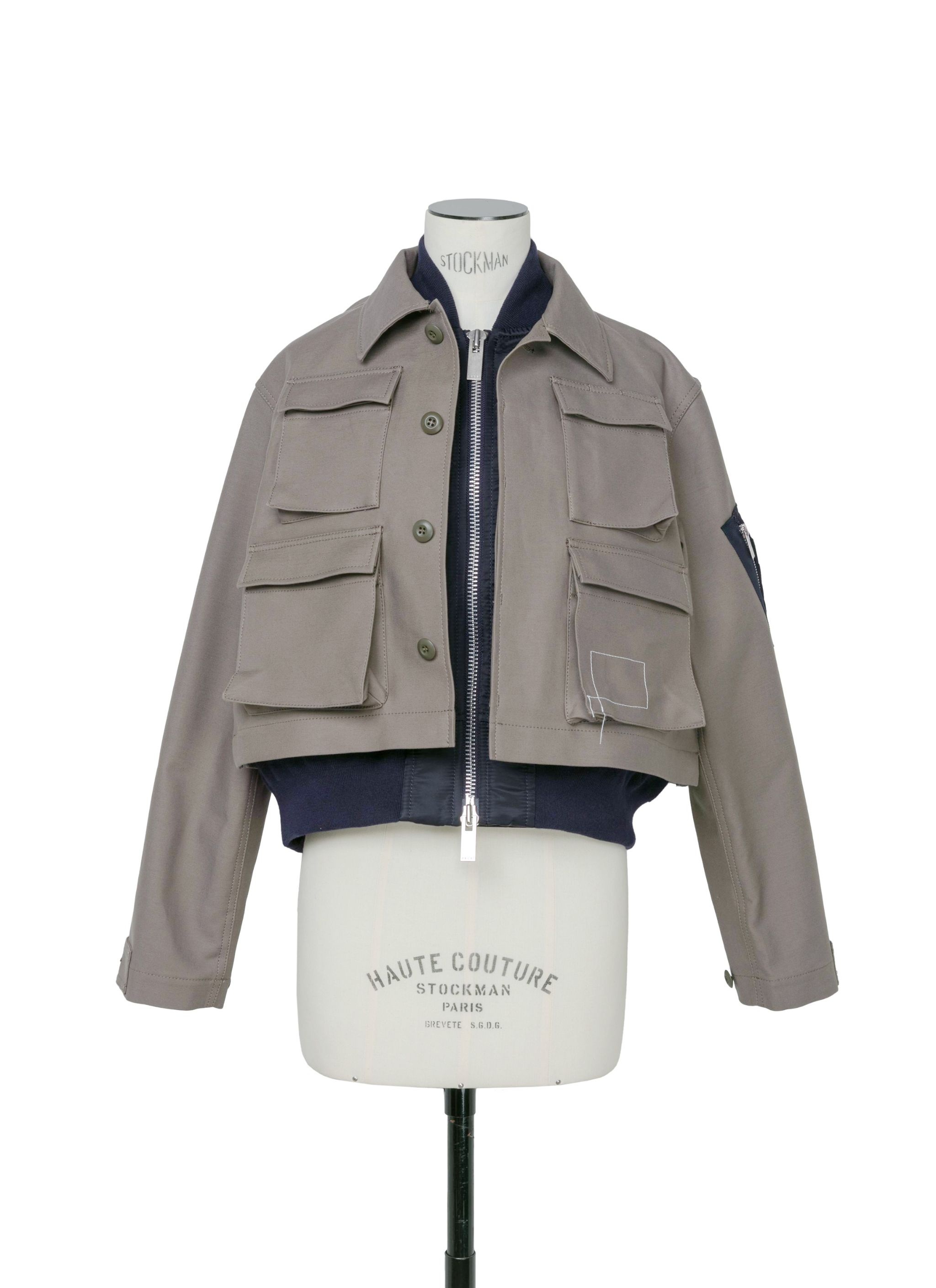 WTAPS Cotton Back Satin x Nylon Twill Jacket - 2