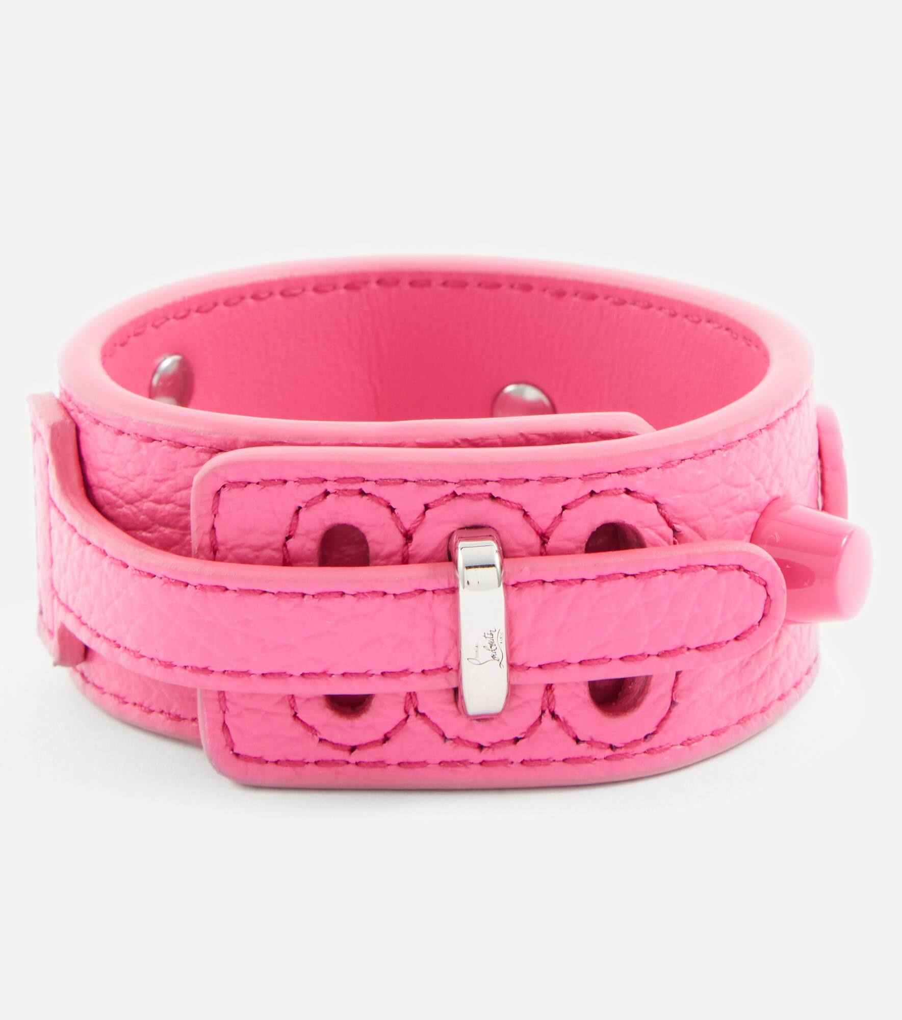 Paloma embellished leather bracelet - 2