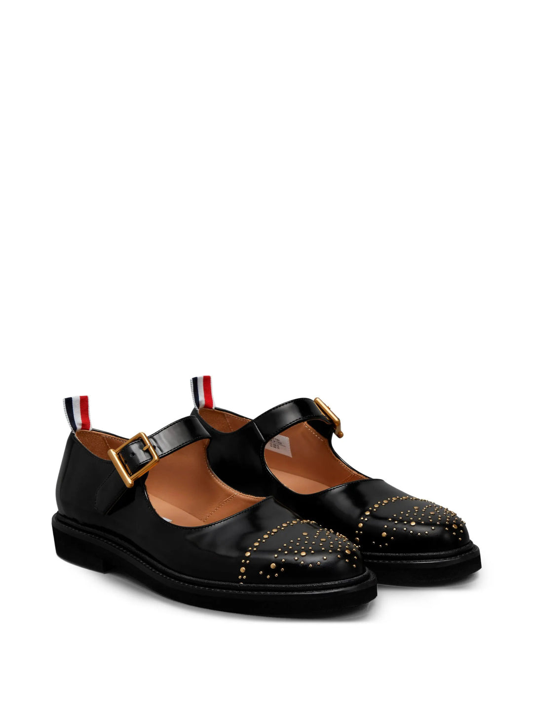 Soft Spazzolato Leather Stud Thom John Women - 2