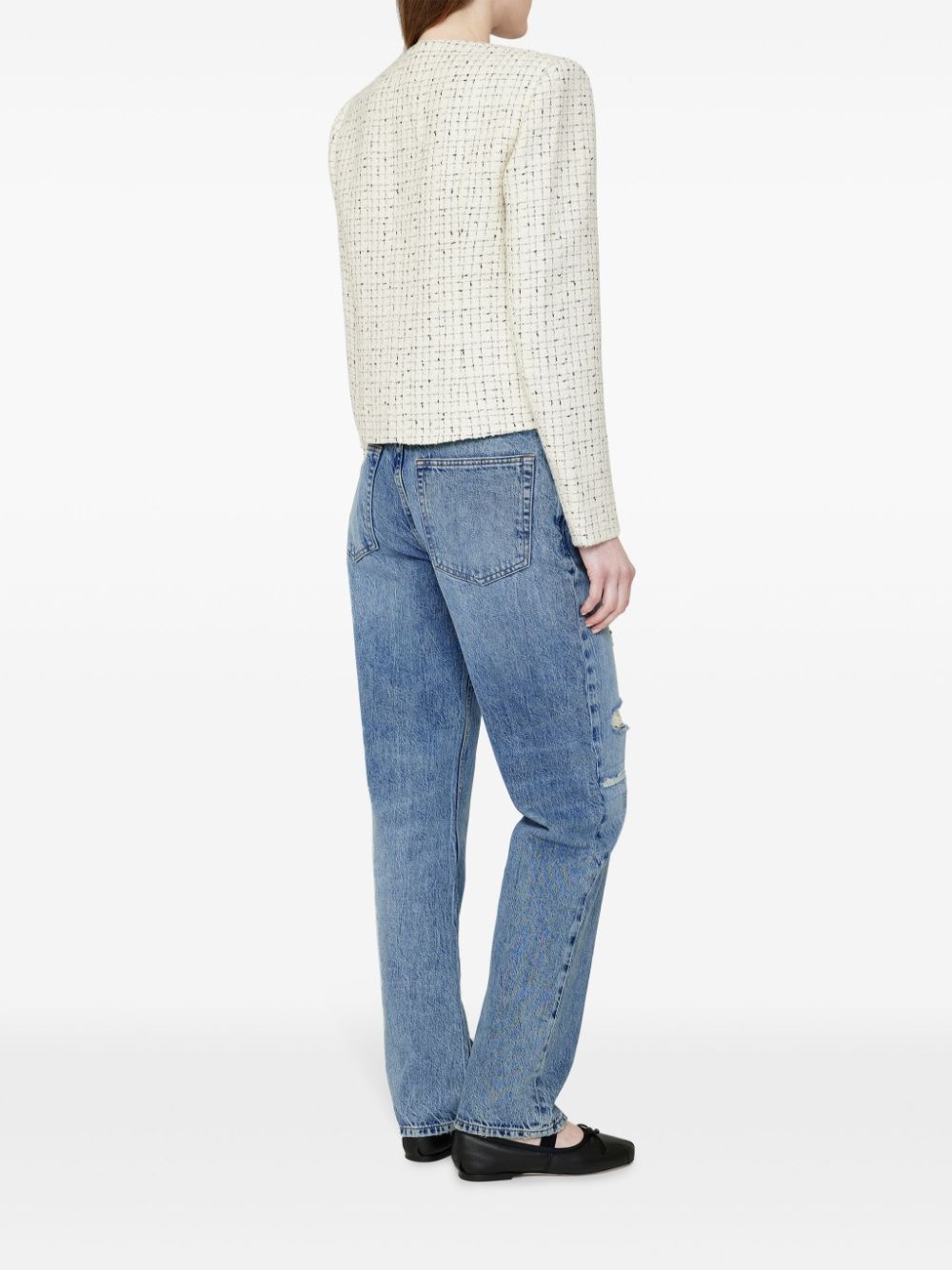 Anitta tweed cropped jacket - 3