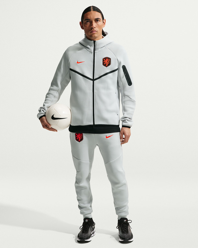 Netherlands Tech Fleece Windrunner Men's Nike Soccer Full-Zip Hoodie 4