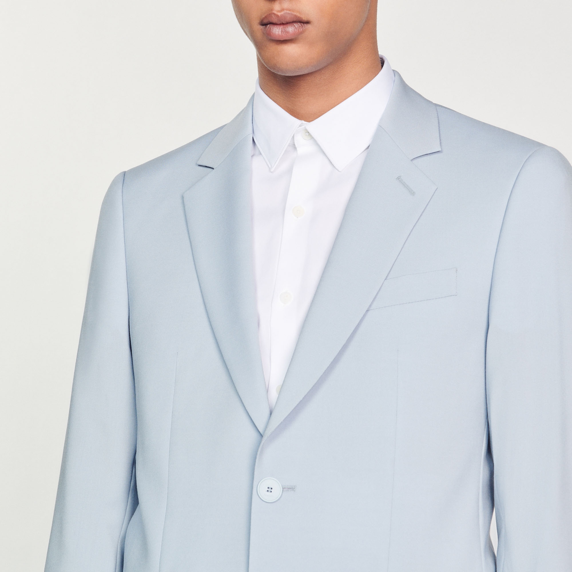 Virgin wool suit jacket - 4