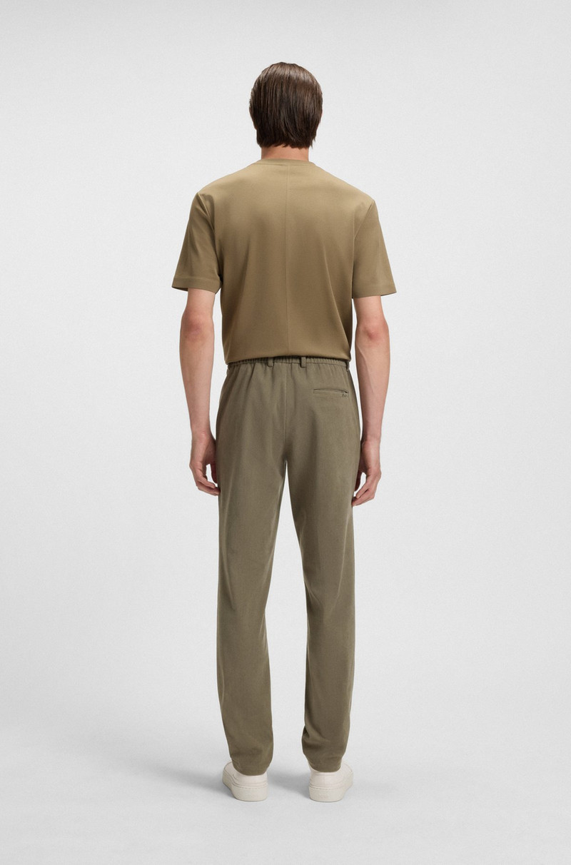SLIM-FIT TROUSERS IN STRETCH CORDUROY 4
