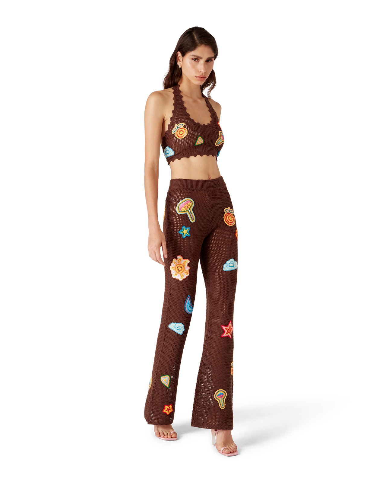 Motif Crochet Trousers | Casablanca Paris - 2