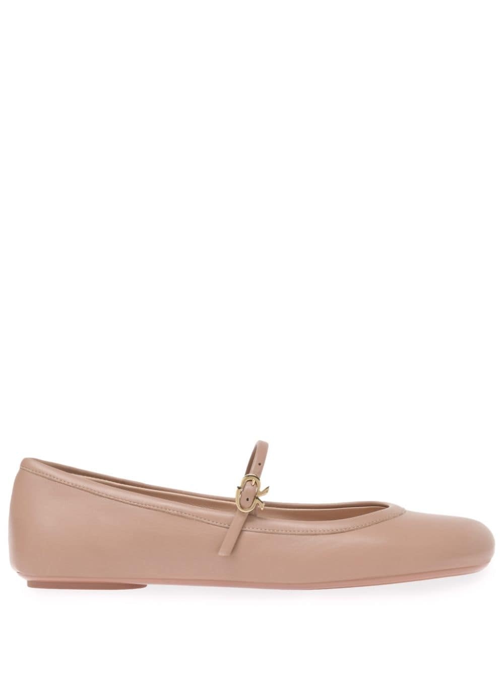Carla leather ballerina shoes - 1