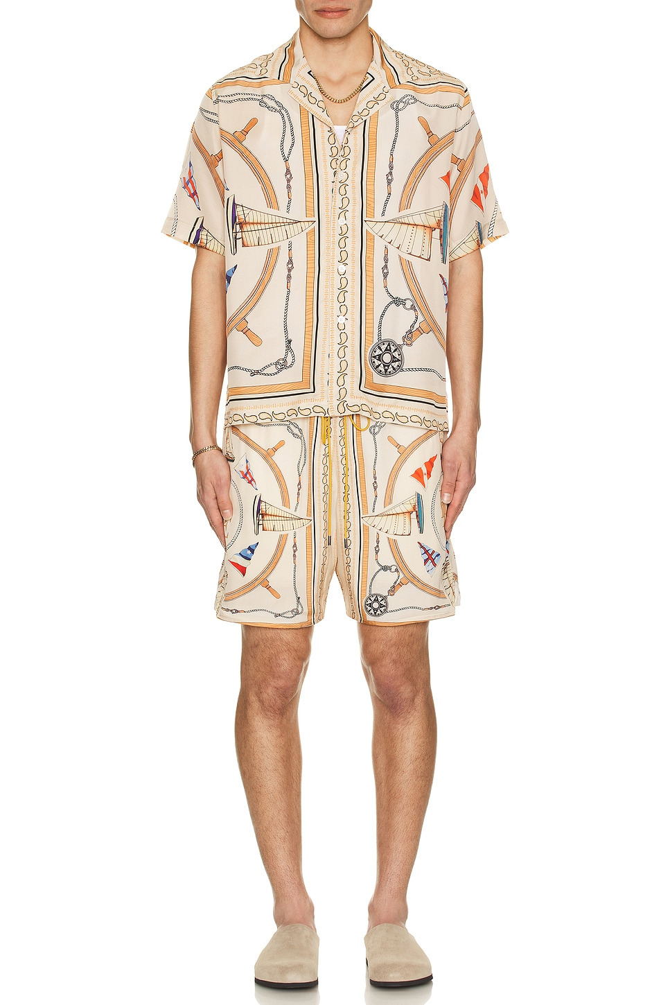 Rhude Nautica Silk Shirt - 4