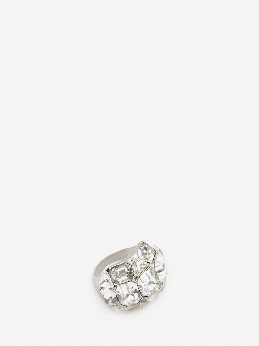 Women's Cosmic Ring in Antique Silver - 2