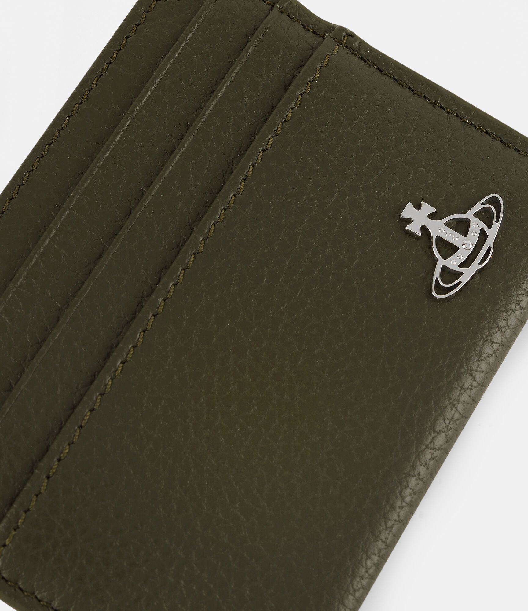 GRAIN LEATHER SLIM CARD HOLDER - 4