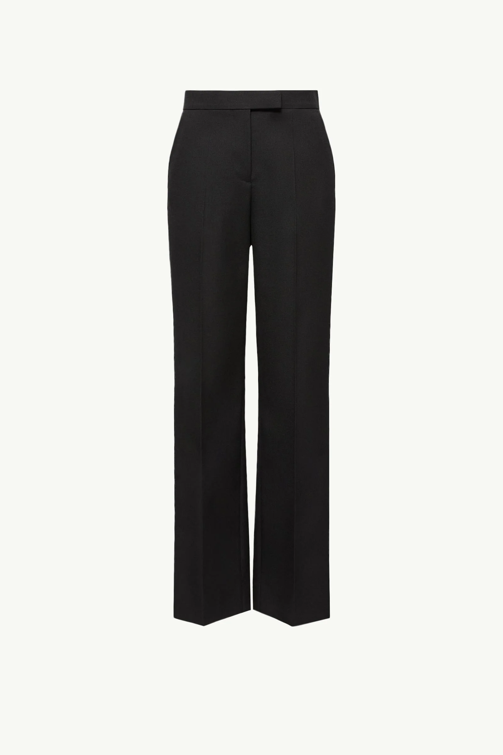 Wool Blend Gabardine Pants - 1