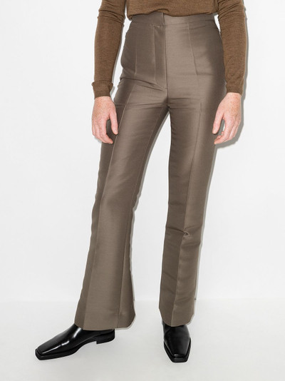 LOW CLASSIC high-rise slim-fit trousers outlook