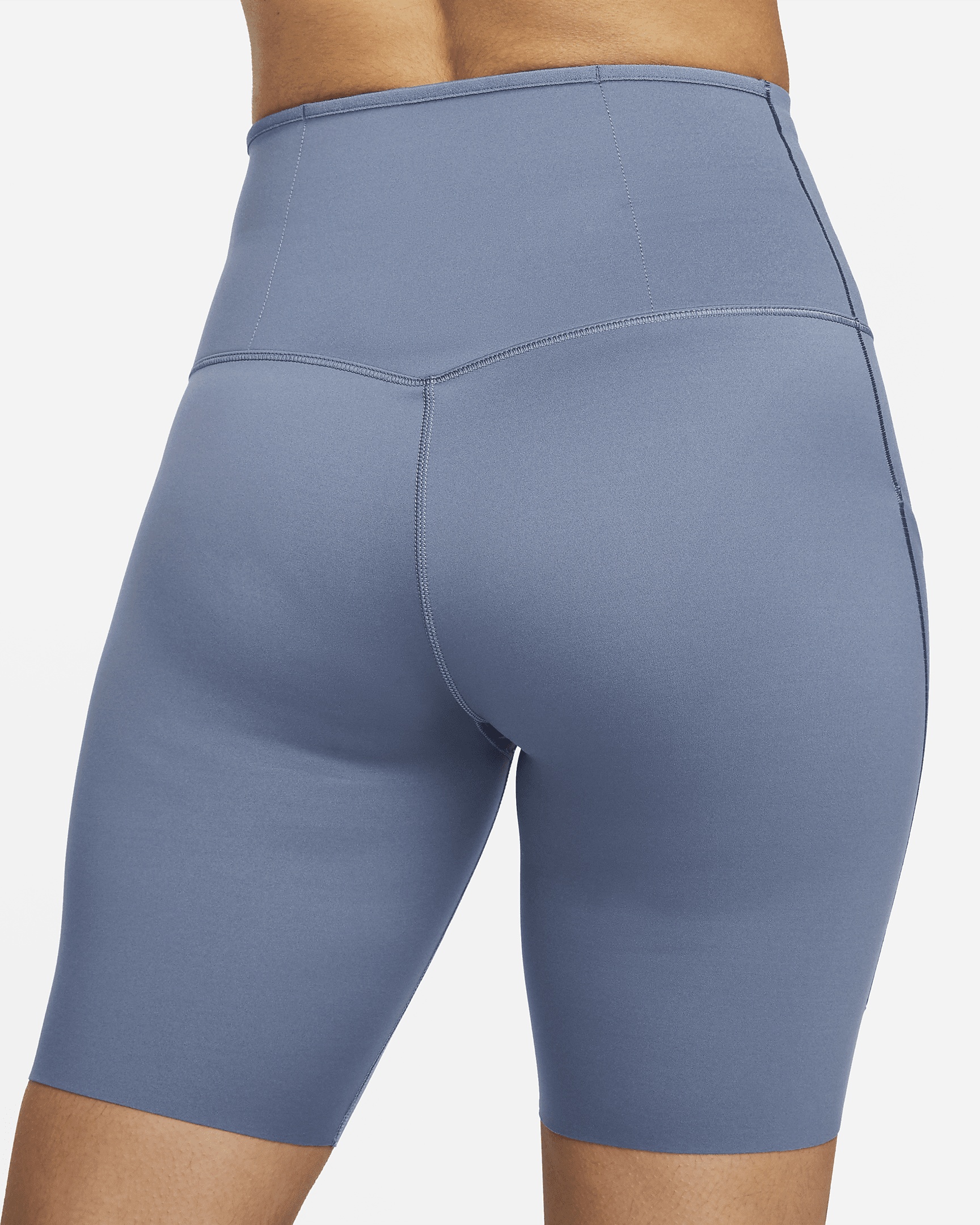 Nike Women's Go Firm-Support High-Waisted 8" Biker Shorts with Pockets - 6