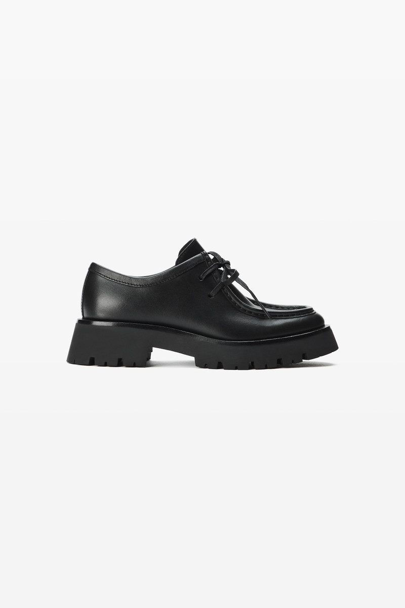 Colt Lace-Up Loafer in Leather 1