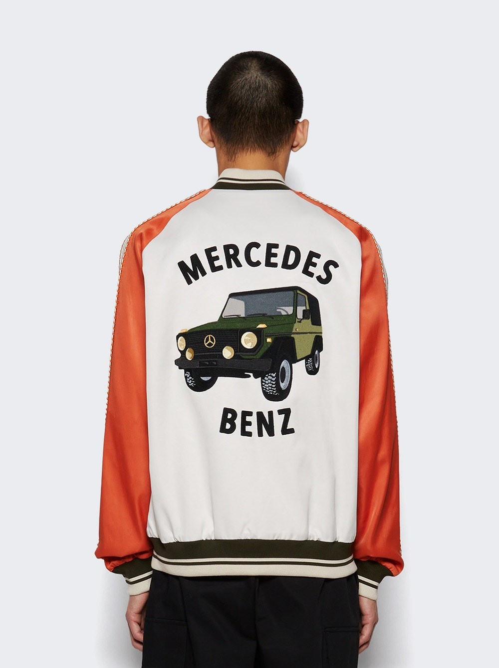 X Mercedes-benz By Nigo Satet Jacket Orange - 4