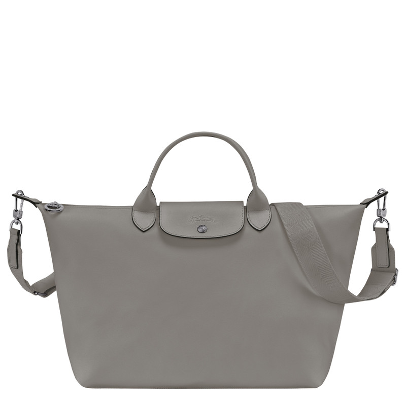 Le Pliage Xtra L Handbag Turtledove - Leather 1